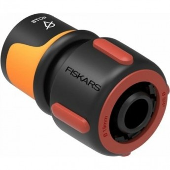 Коннектор для шланга FISKARS с автостопом 19 мм (3/4")
